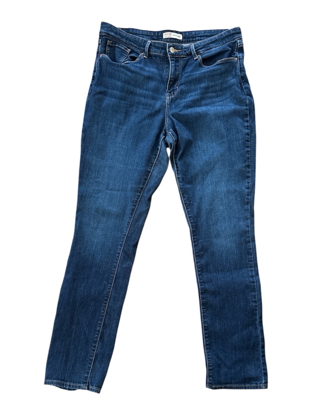 Signature by Levi Strauss Women’s 6L Mid-Rise Straight Jeans W33 L34